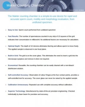 Makler Counting Chamber